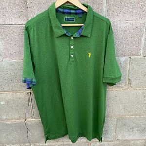 William Murray (Bill) Men's XL Polo Short Sleeve Golf Shirt Green Logo Sporty